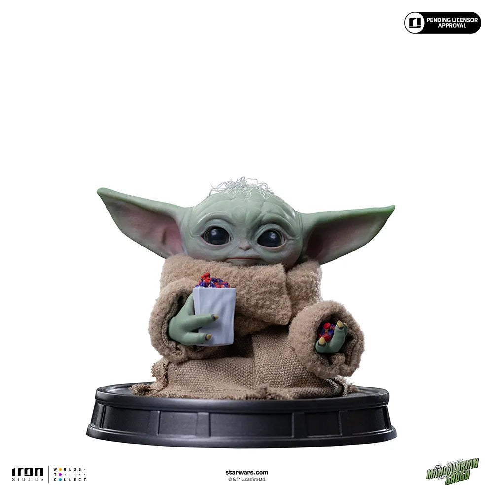 MANDALORIAN & GROGU MOVIE GROGU POPCORN TIME 1/4 LEGACY Estatua