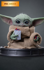 MANDALORIAN & GROGU MOVIE GROGU POPCORN TIME 1/4 LEGACY Estatua