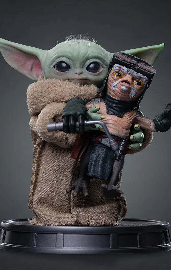 MANDALORIAN & GROGU MOVIE GROGU NO SQUEEZY 1/4 LEGACY Estatua