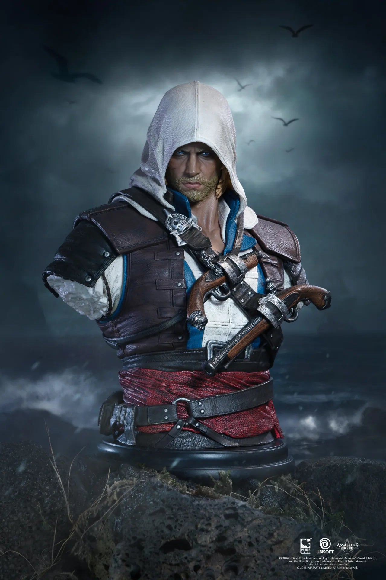 ASSASSIN’S CREED BLACK FLAG RESYNCED EDWARD KENWAY 1/4 SCALE Busto