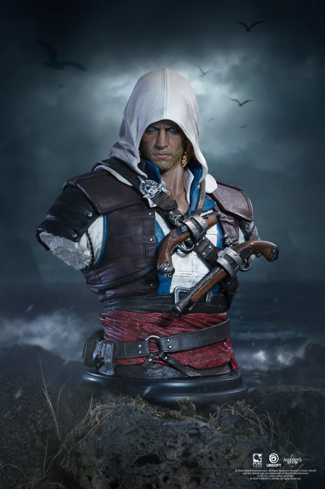 ASSASSIN’S CREED BLACK FLAG RESYNCED EDWARD KENWAY 1/4 SCALE Busto