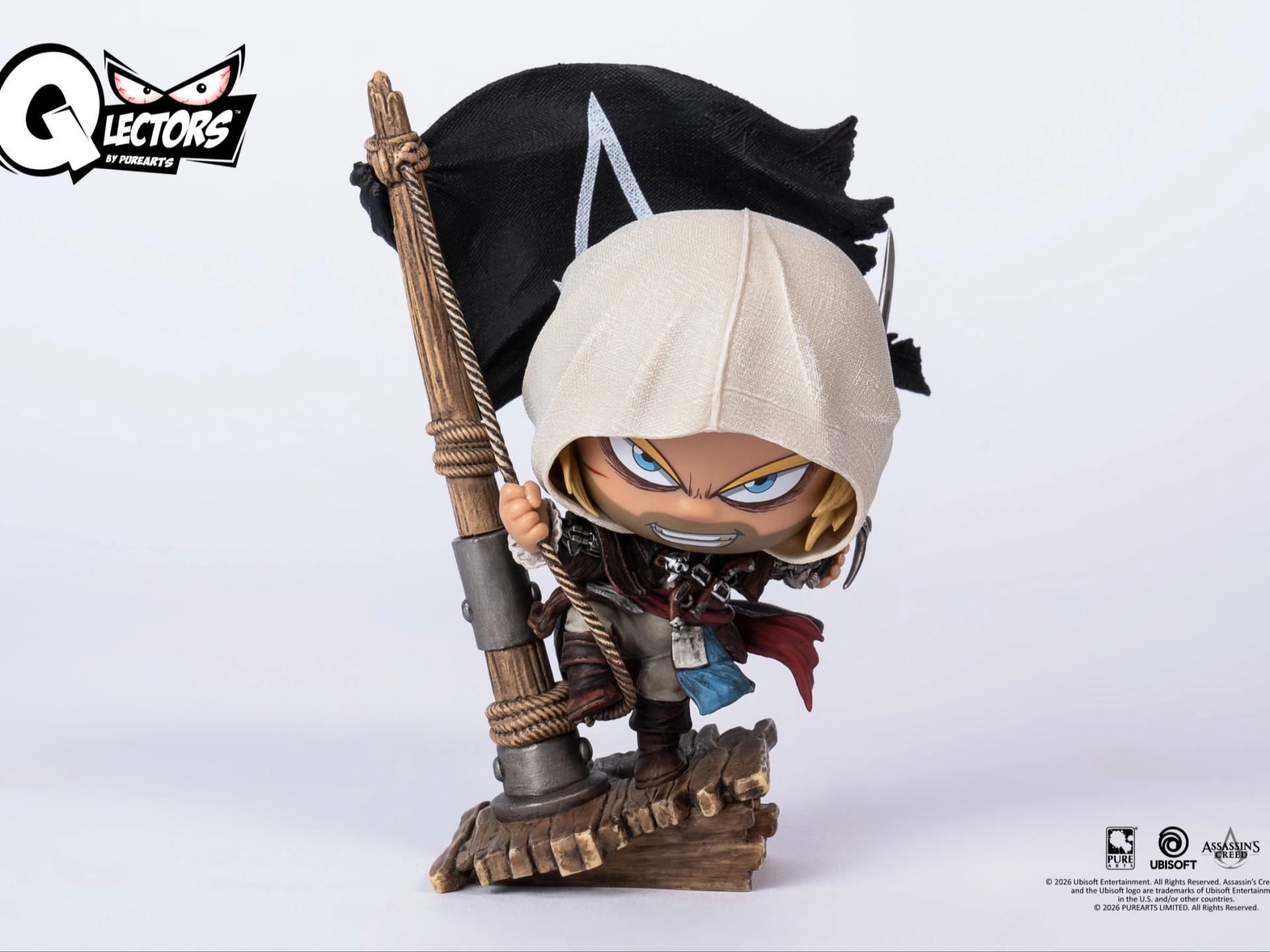 ASSASSIN’S CREED BLACK FLAG RESYNCED EDWARD KENWAY QLECTORS Figura Frikytopia