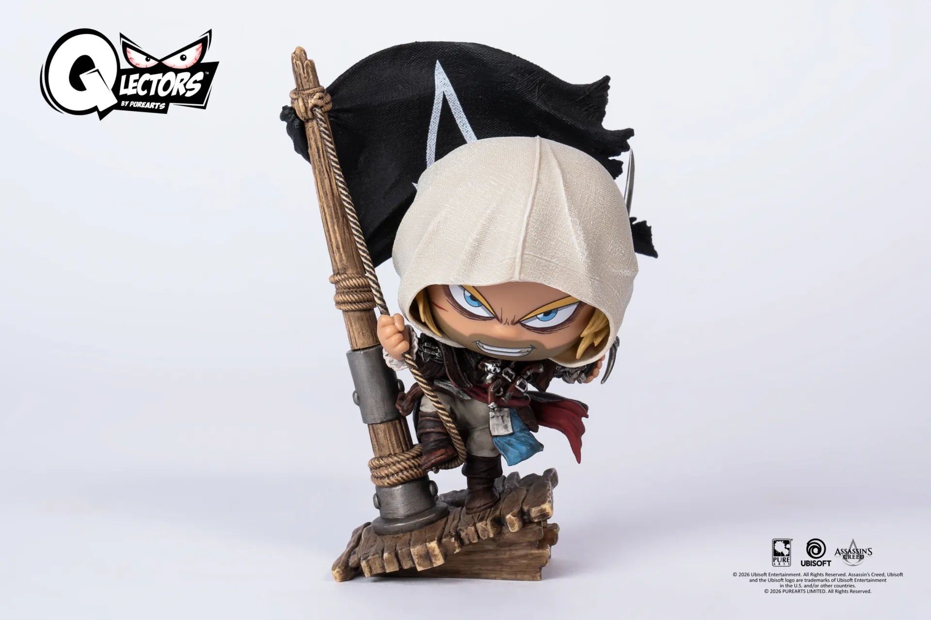 ASSASSIN’S CREED BLACK FLAG RESYNCED EDWARD KENWAY QLECTORS Figura