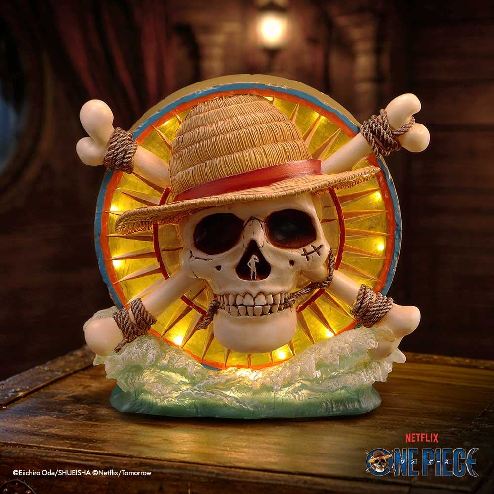 One Piece Lámpara Jolly Roger 20 cm