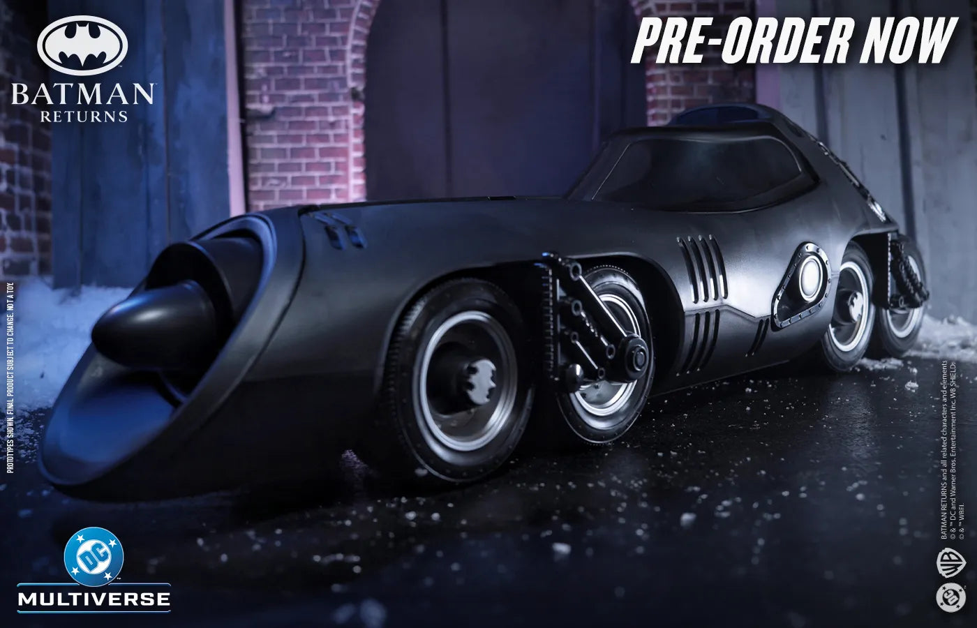 DC Theatrical Vehículo Batmissile (Batman Returns) 54 cm