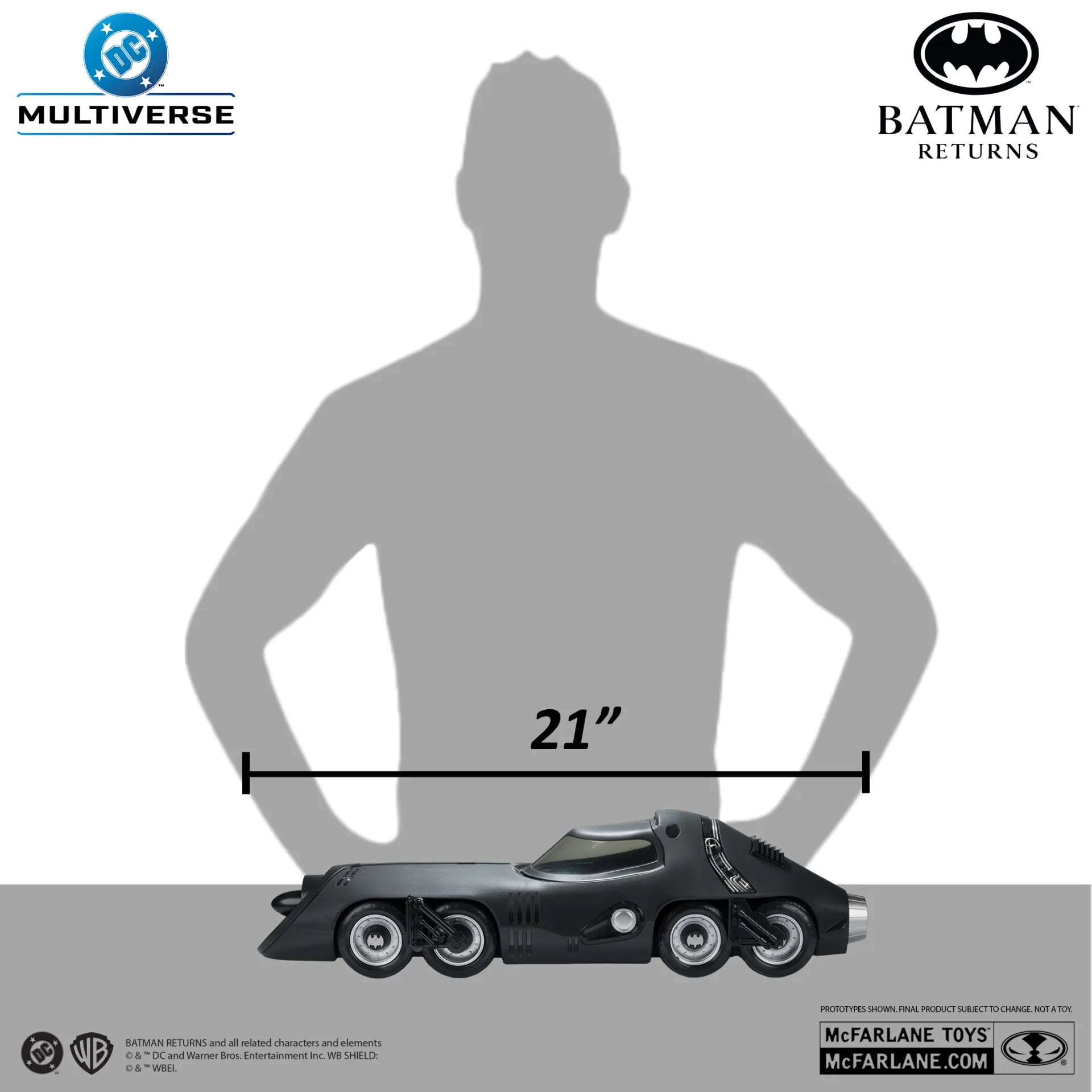 DC Theatrical Vehículo Batmissile (Batman Returns) 54 cm