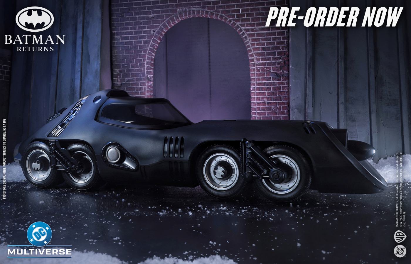 DC Theatrical Vehículo Batmissile (Batman Returns) 54 cm