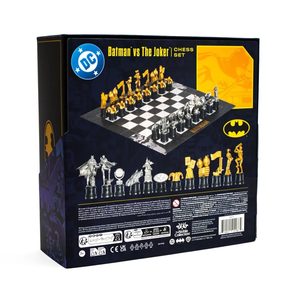 DC Comics Juego de Ajedrez Batman vs. The Joker 47 cm