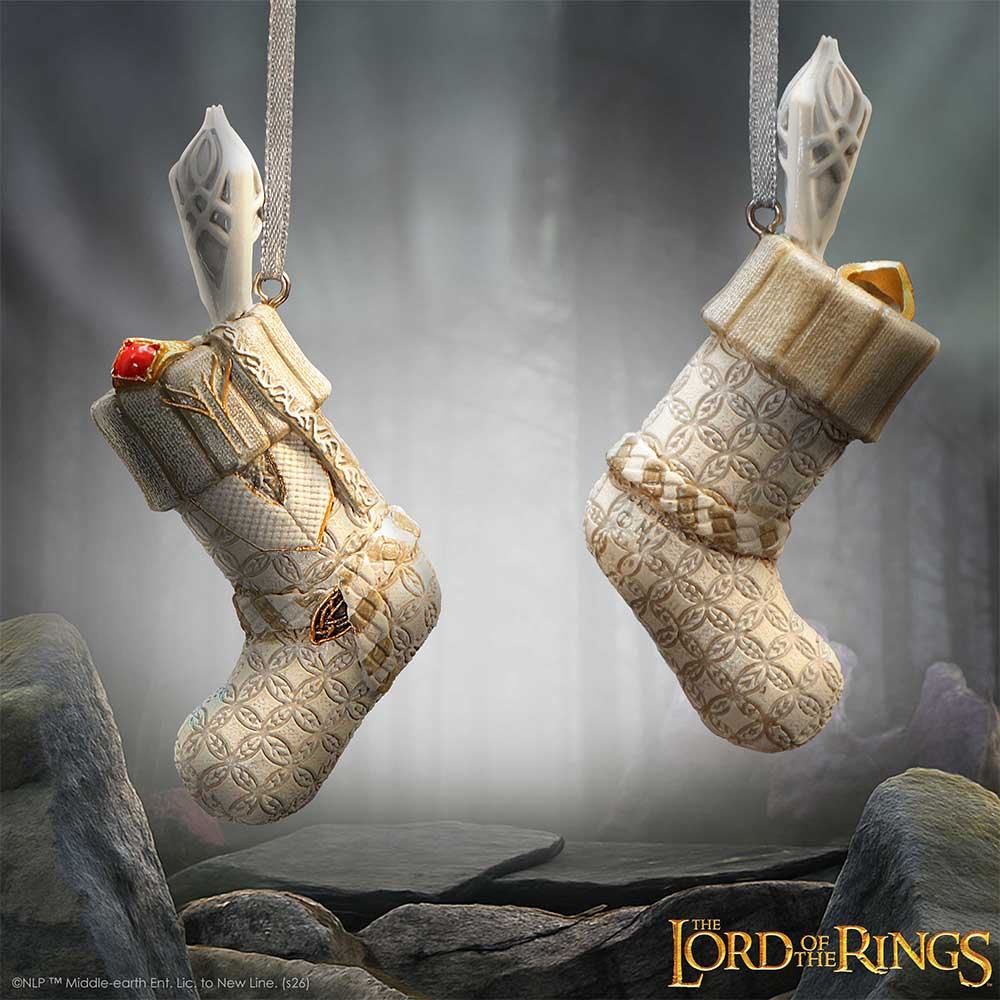THE LORD OF THE RINGS GANDALF THE WHITE STOCKING HANGING ORNAMENT Frikytopia