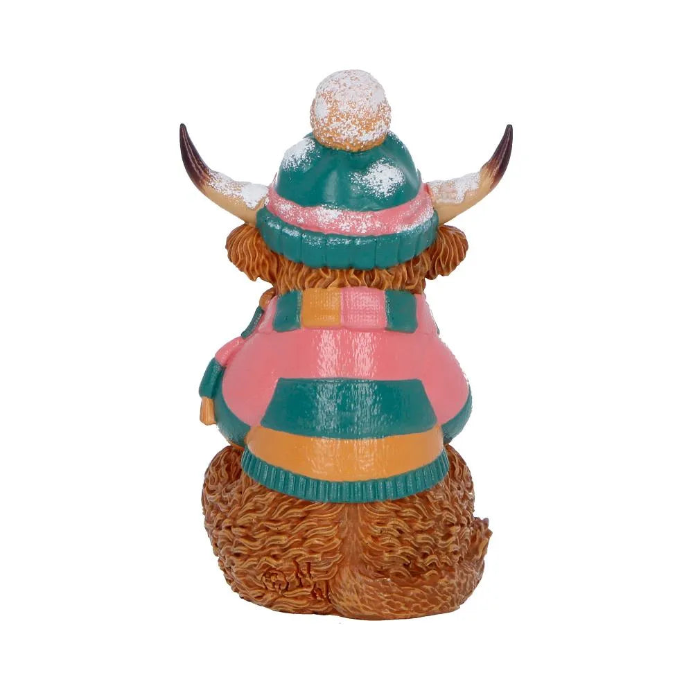 WINTER HIGHLAND COW HOT COCOA Figura