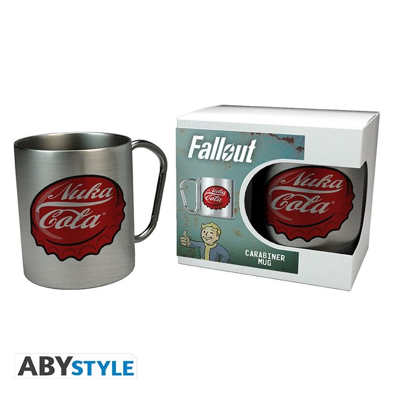 FALLOUT NUKA COLA MUG CARABINER Frikytopia