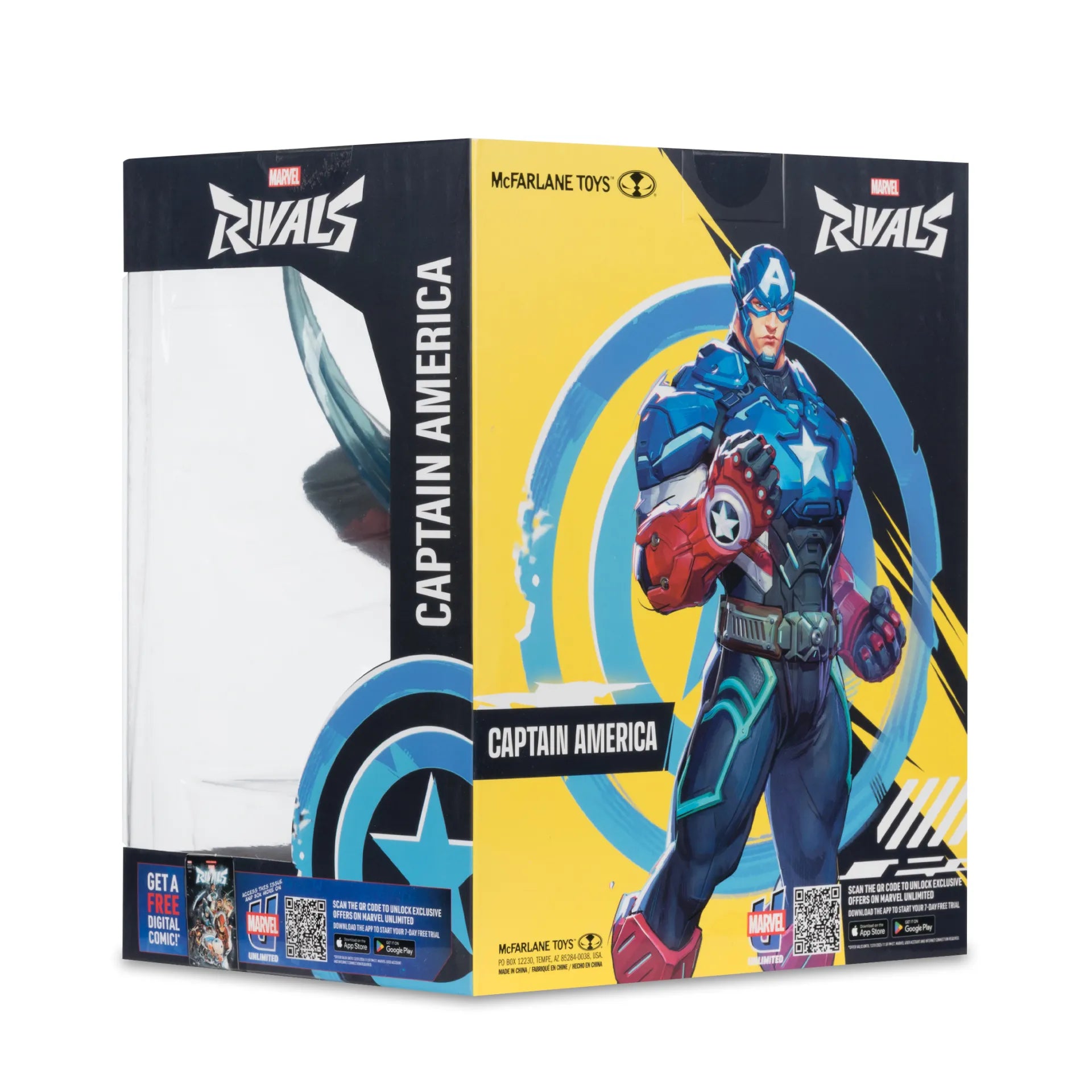 Marvel Rivals Collection Figura 1/10 Captain America 20 cm