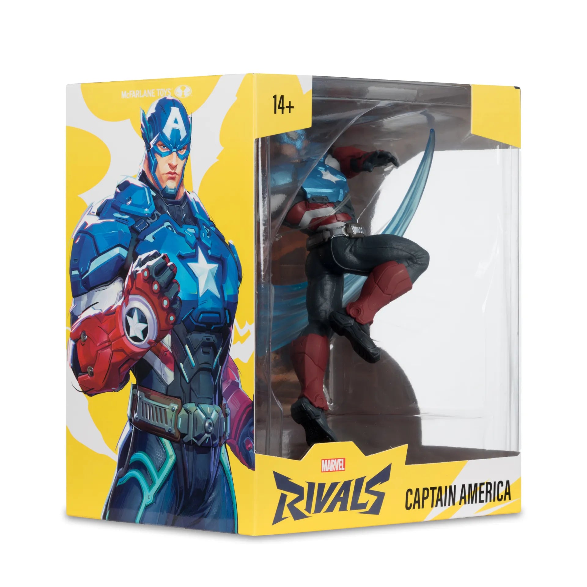 Marvel Rivals Collection Figura 1/10 Captain America 20 cm