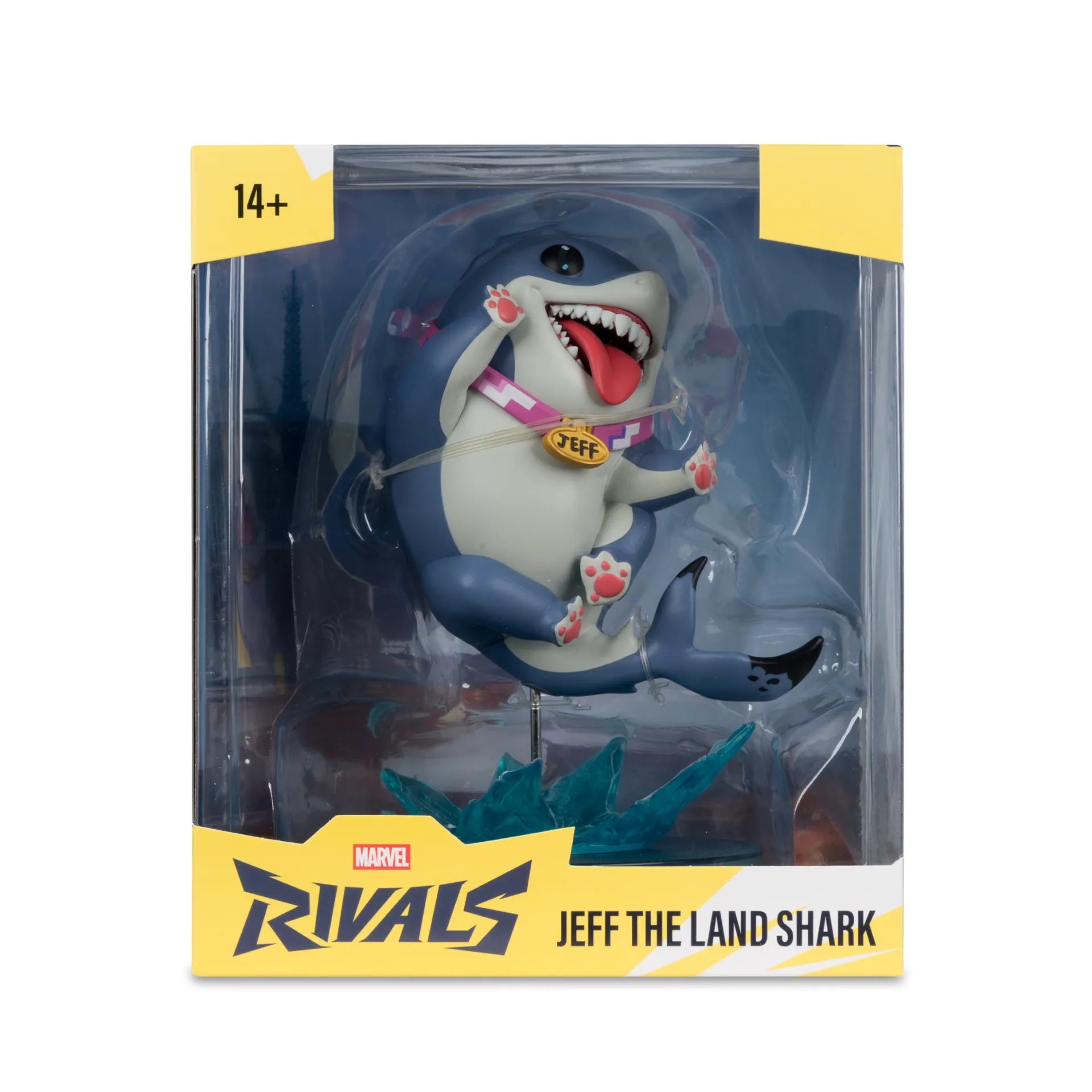 Marvel Rivals Collection Gamerverse Figura 1/10 Jeff The Land Shark 20 cm