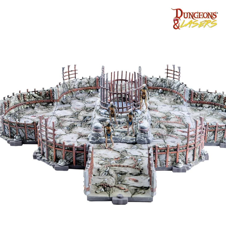 DUNGEONS & LASERS CHAMBERS OF AGONY PRISMACAST PRE-PAINTED