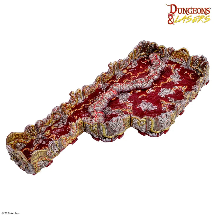 DUNGEONS & LASERS CARNAGE TRACT PRISMACAST PRE-PAINTED