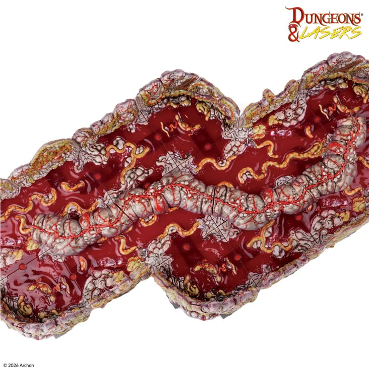 DUNGEONS & LASERS CARNAGE TRACT PRISMACAST PRE-PAINTED