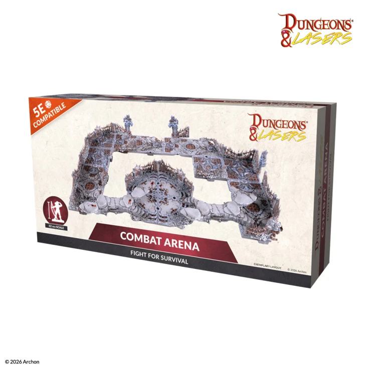 DUNGEONS & LASERS COMBAT ARENA Frikytopia