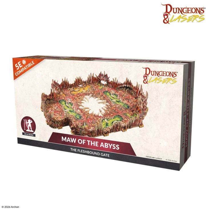 DUNGEONS & LASERS MAW OF THE ABBYS