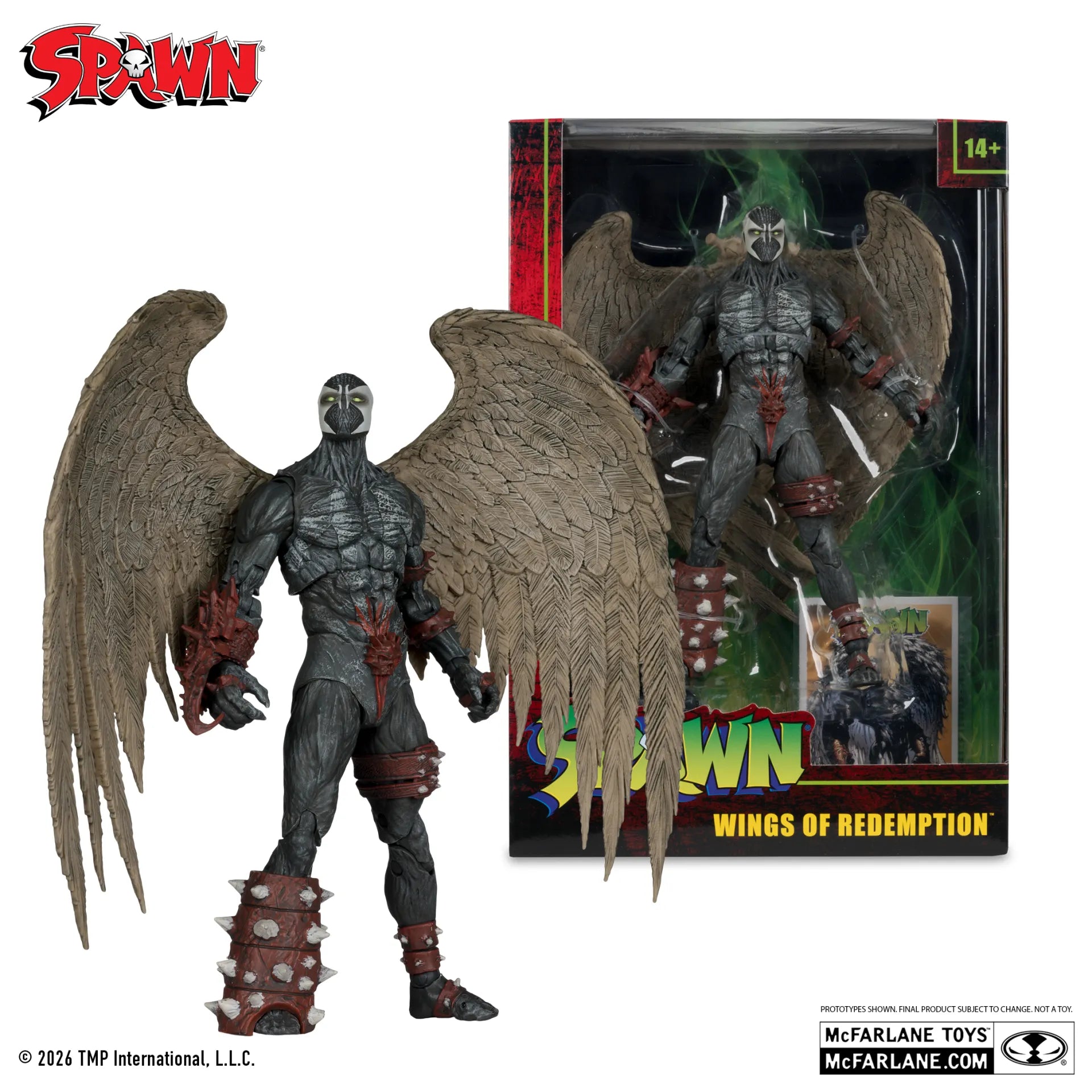Spawn Toy Figura de Acción Wings of Redemption Spawn 23 cm