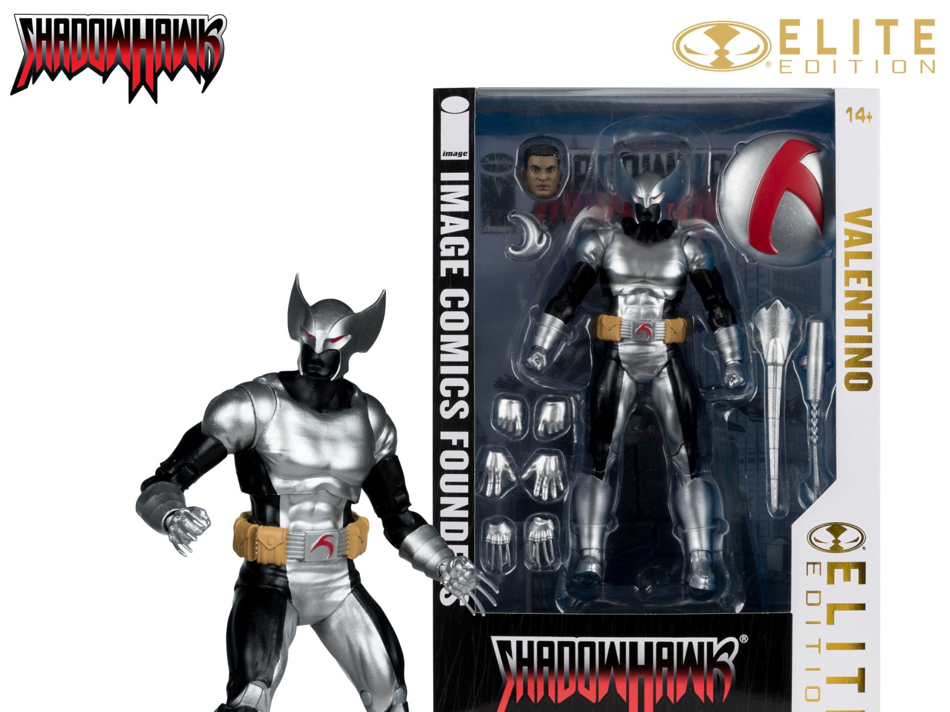 Image Comics Founders Series McFarlane Elite Edition Figura Shadowhawk 18 cm