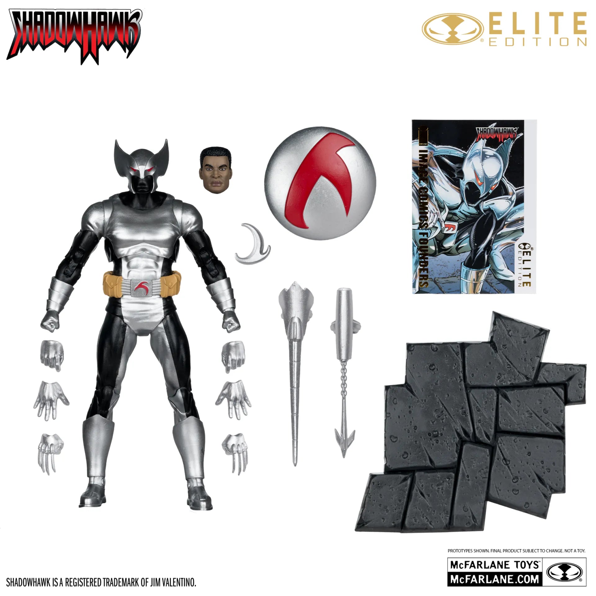 Image Comics Founders Series McFarlane Elite Edition Figura Shadowhawk 18 cm
