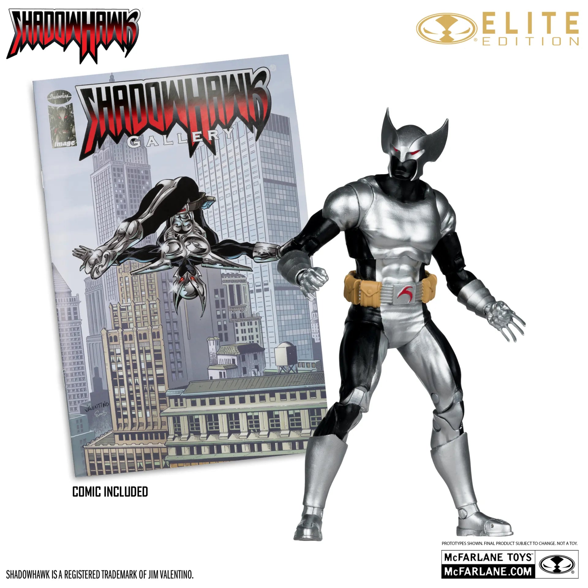 Image Comics Founders Series McFarlane Elite Edition Figura Shadowhawk 18 cm
