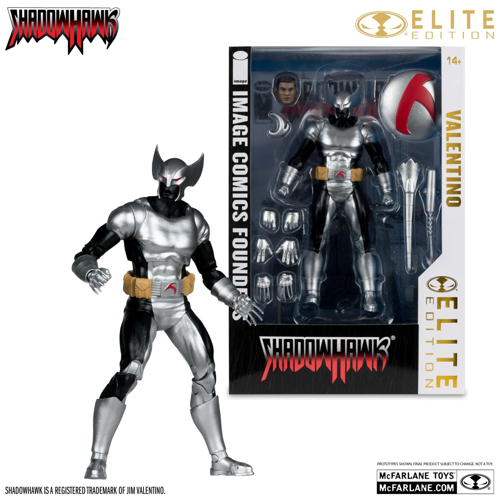 Image Comics Founders Series McFarlane Elite Edition Figura Shadowhawk 18 cm