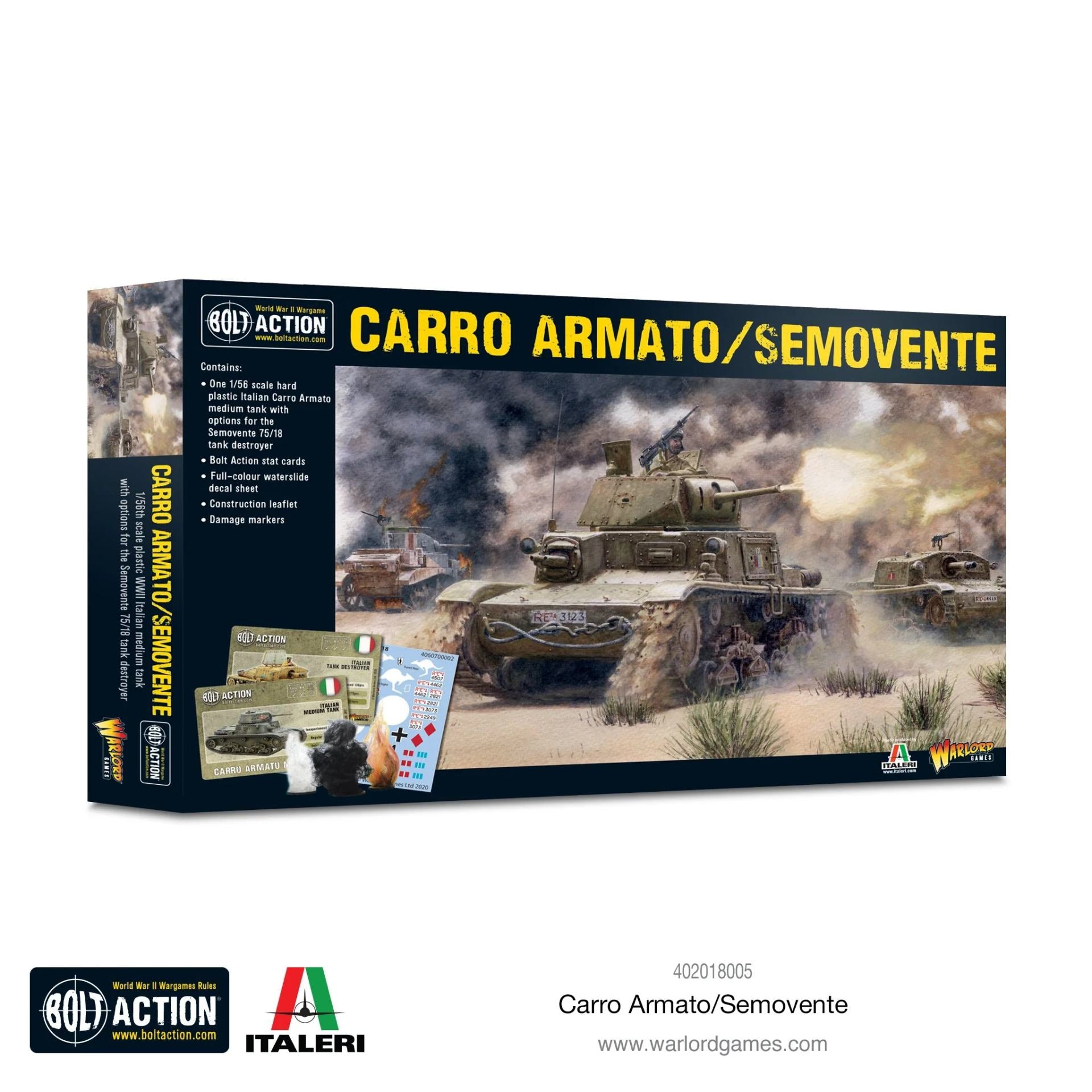 BOLT ACTION CARRO ARMATO & SEMOVENTE Frikytopia