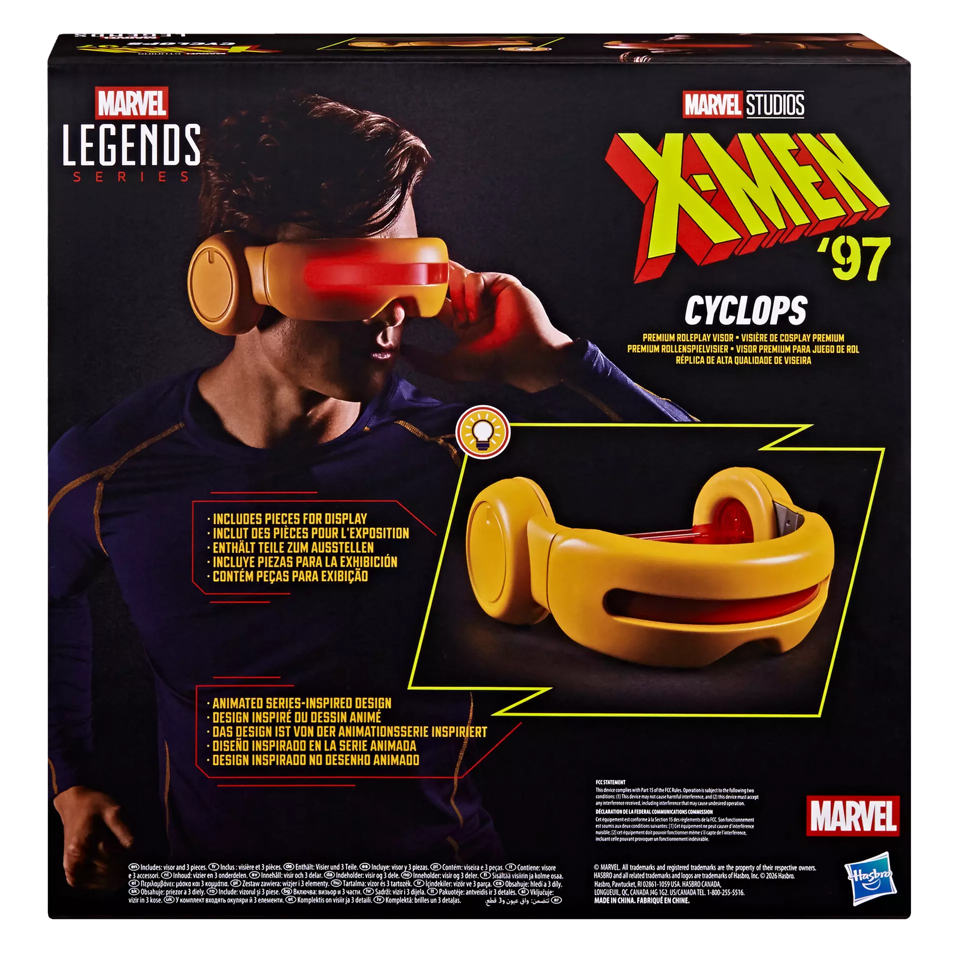Replica Visor Ciclops X-Men '97 Marvel Legends