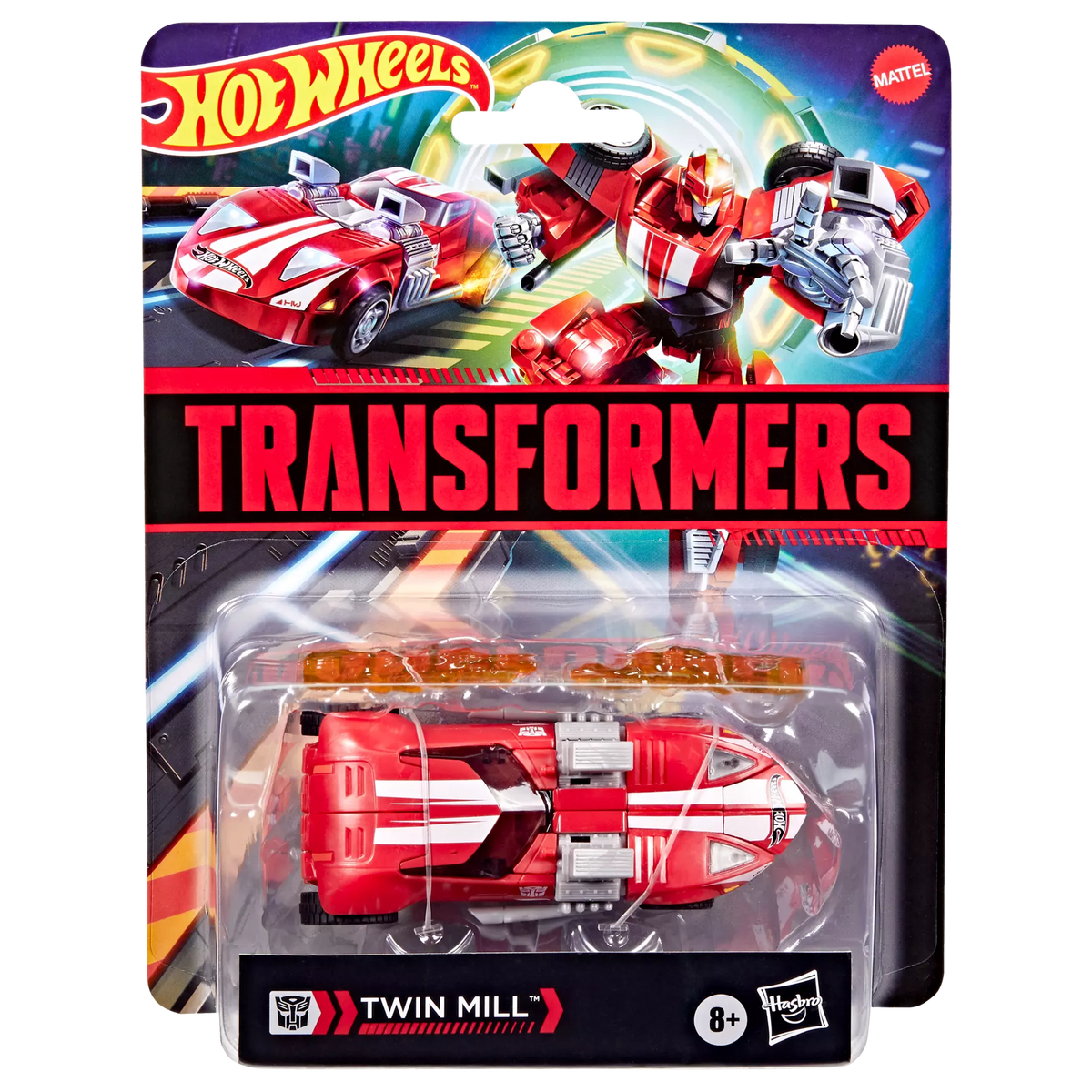 Transformers Collaborative Hot Wheels x Transformers Deluxe Class Figura Twin Mill 13 cm