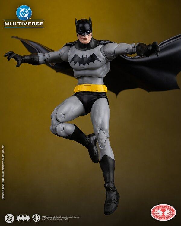 DC MULTIVERSE 7INCH BATMAN #1 PLATINUM ACTION Figura