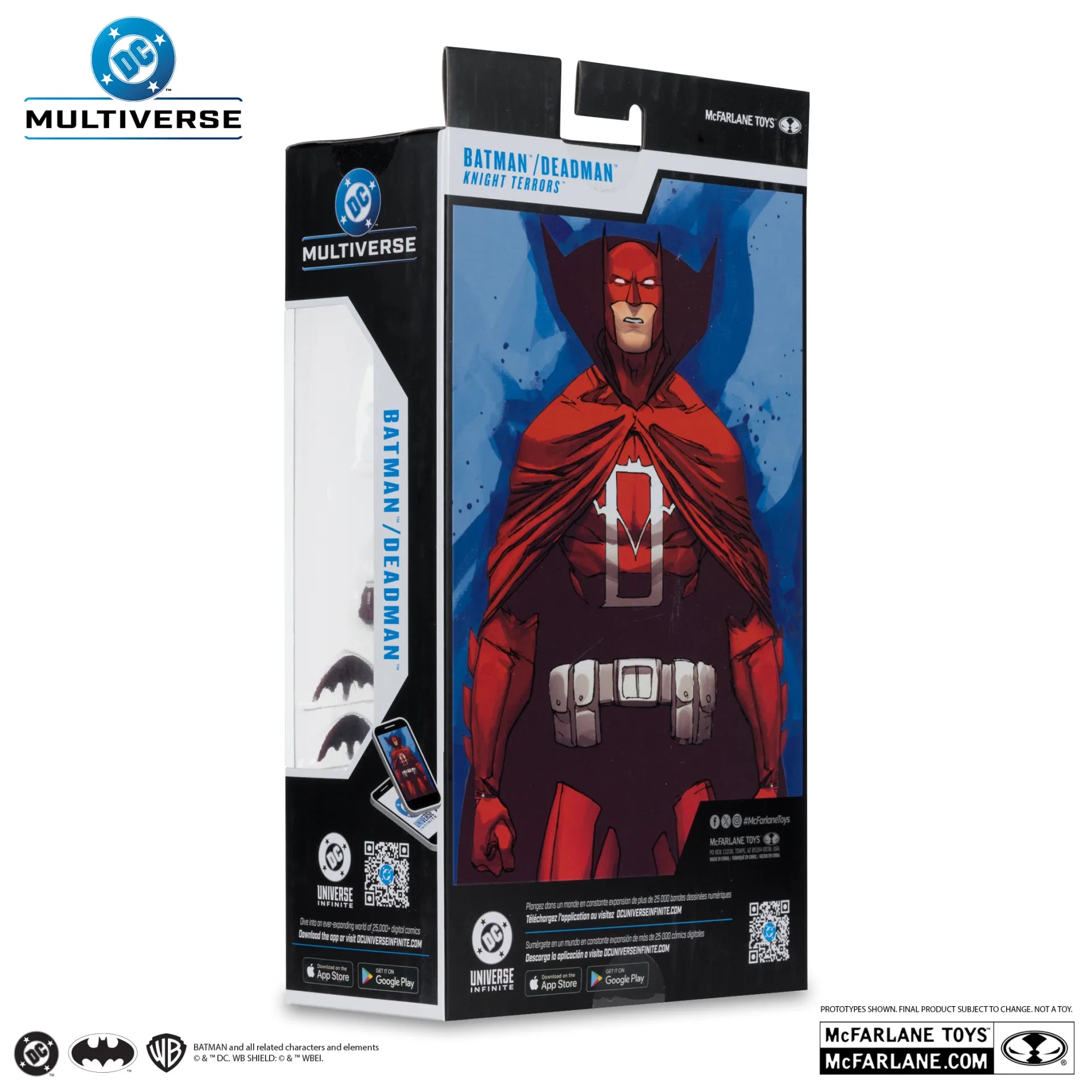 DC MULTIVERSE 7INCH BATMAN/DEADMAN KNIGHT TERRORS ACTION Figura