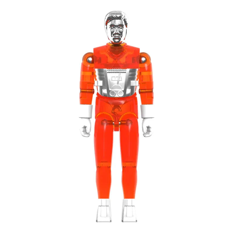 Micronauts ReAction+ Figura Wave 04 Time Traveler (Translucent Orange)