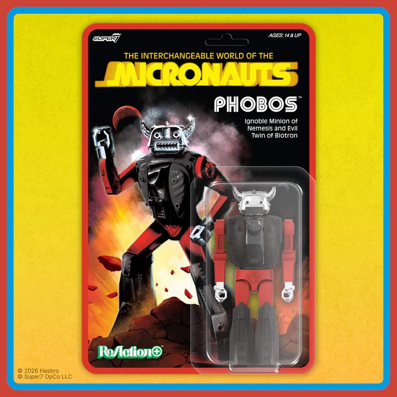 Micronauts ReAction+ Figura Wave 04 Phobos