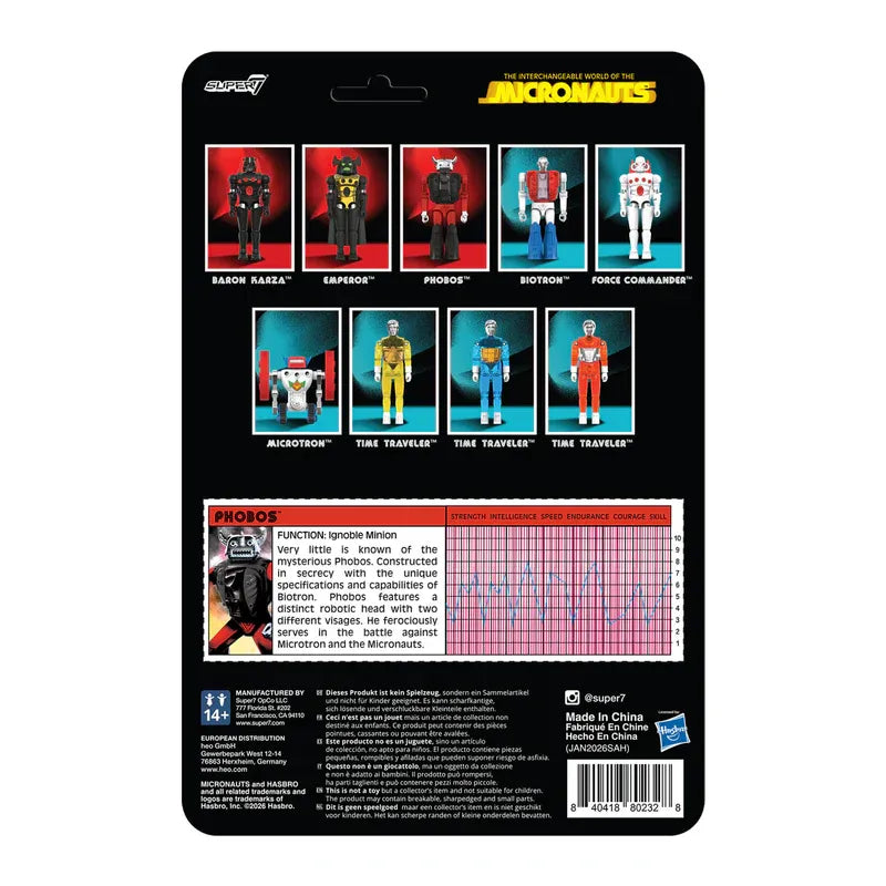Micronauts ReAction+ Figura Wave 04 Phobos