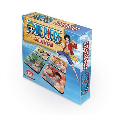 ONE PIECE CHARACTERS Posavasos SET Frikytopia