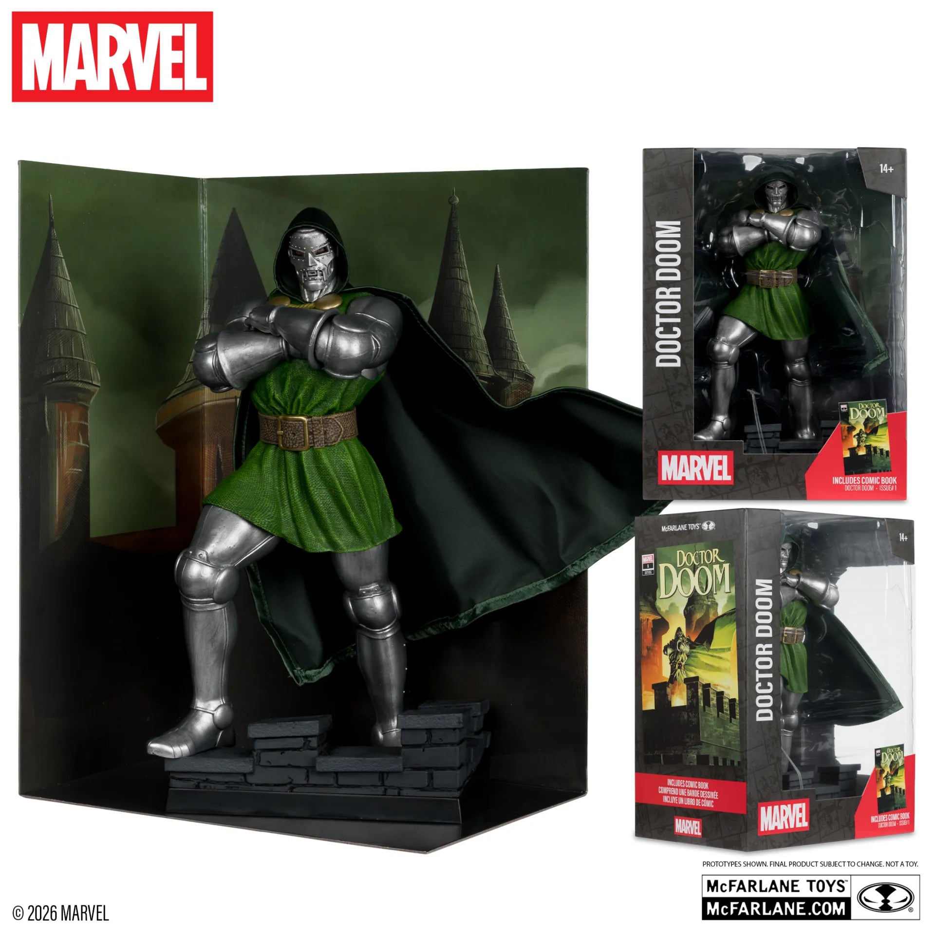 Marvel 1/6 Estatua Doctor Doom (Doctor Doom #1) 28 cm