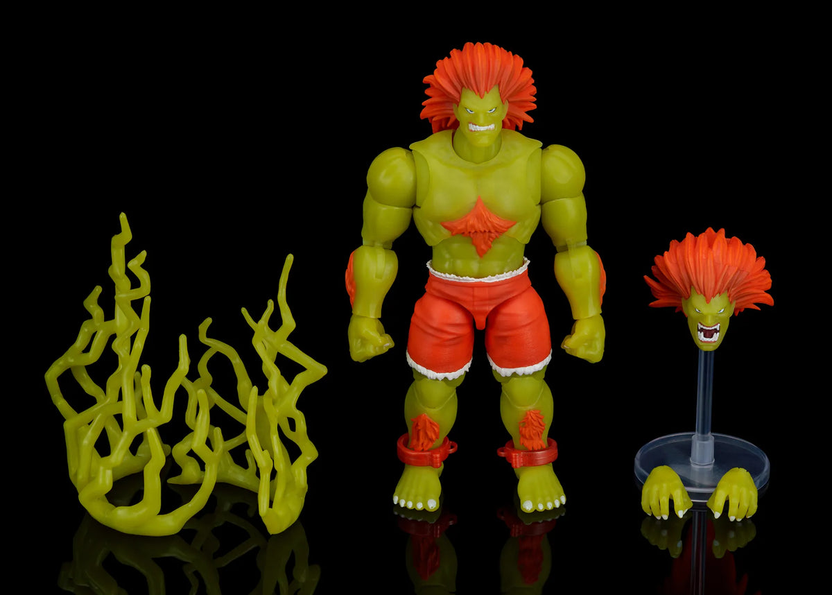Street Fighter Figura II Blanka GID 19 cm
