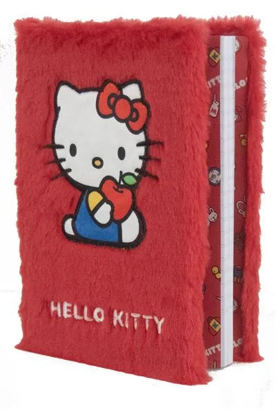 Cuaderno peluche A5 Hello Kitty