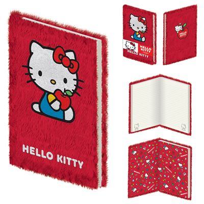 Cuaderno peluche A5 Hello Kitty