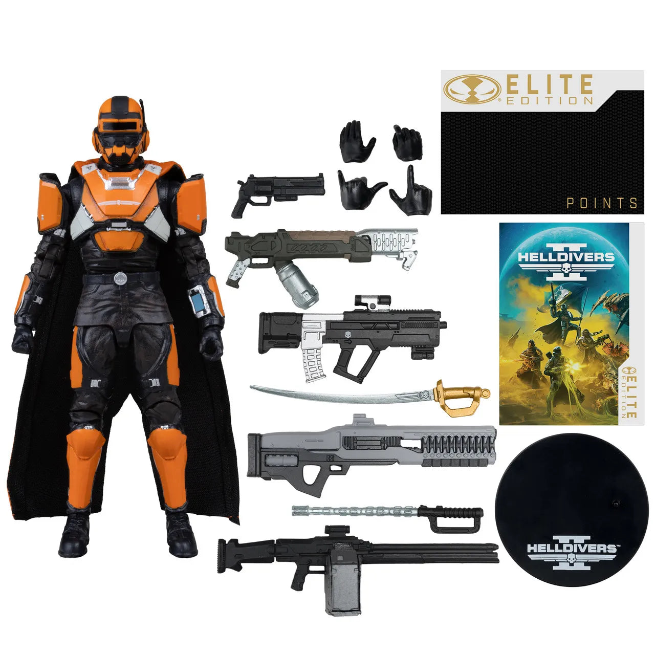 Helldivers 2 McFarlane Elite Edition Figura de Acción CE-25 Trench Engineer (Deluxe) 18 cm