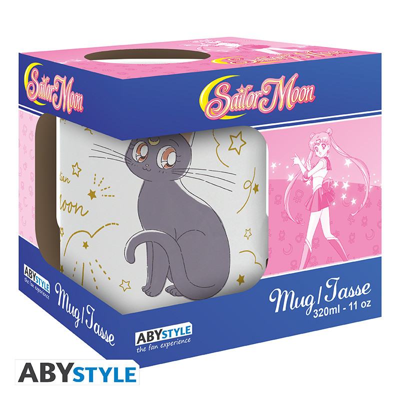 SAILOR MOON LUNA & ARTEMIS CATS Taza