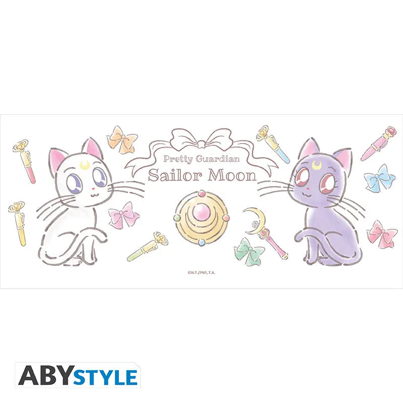 SAILOR MOON LUNA & ARTEMIS CHIBI Taza