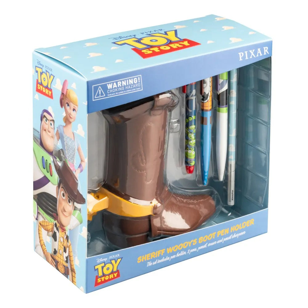 Set escritura + bote lapiceros Bota Woody Toy Story Disney Pixar