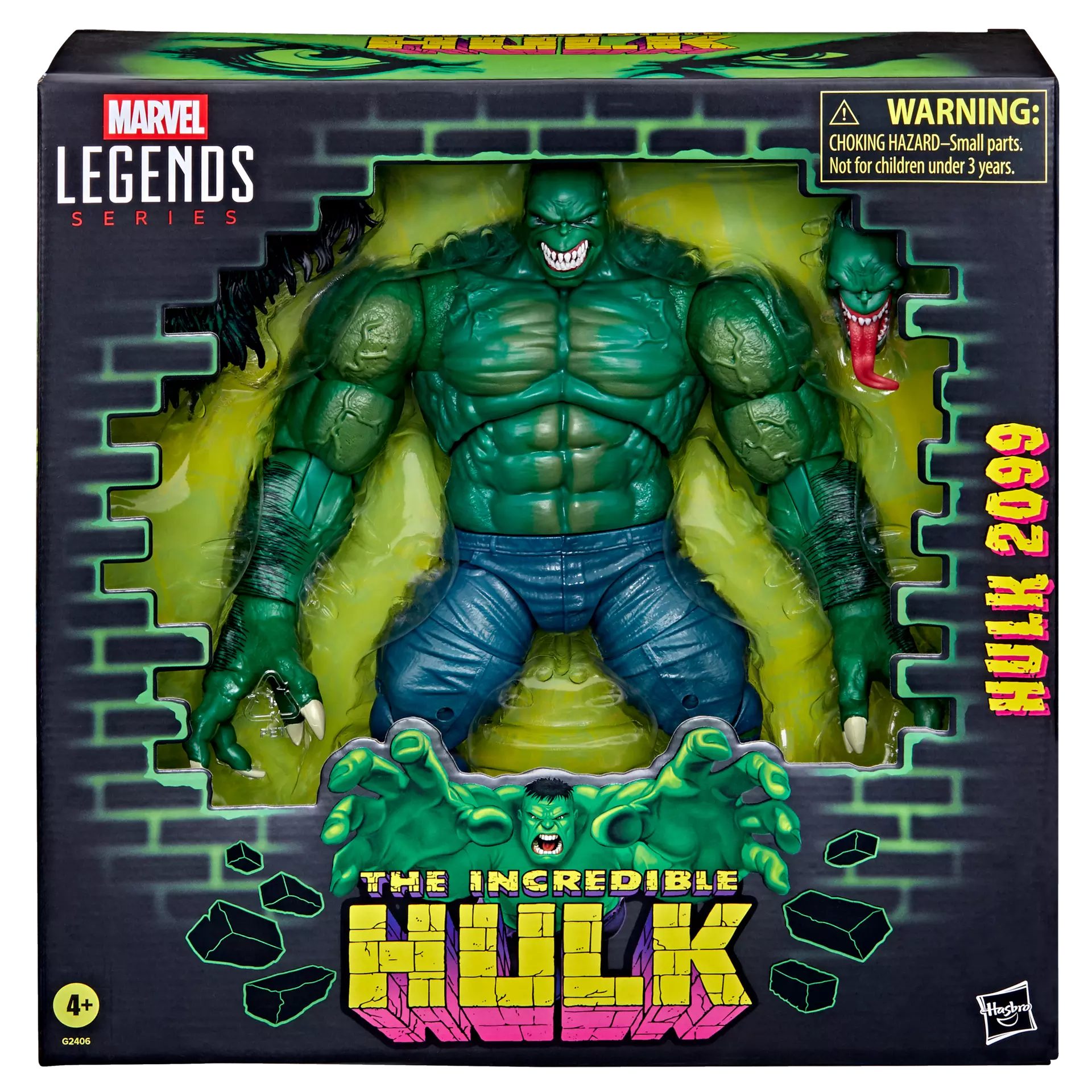 Figura Hulk 2099 - El Increible Hulk Marvel Legends Series 15cm