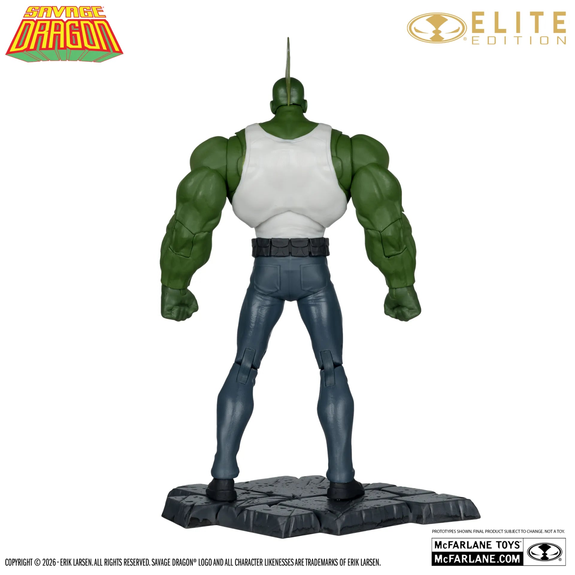 MCFARLANE ELITE EDITION  SAVAGE DRAGON  ACTION Figura