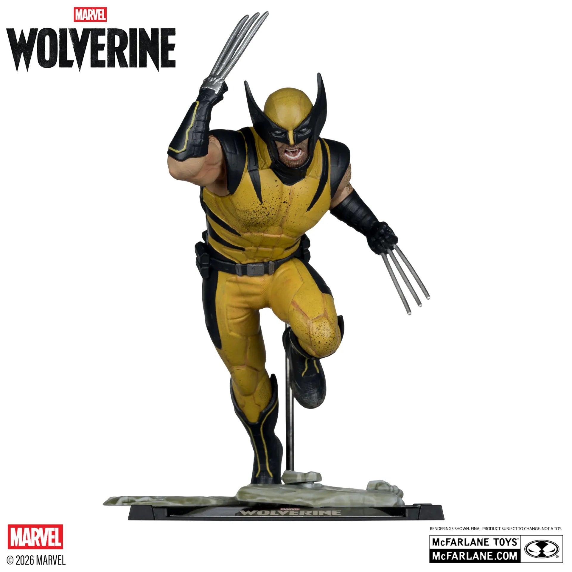 MARVEL GAMES COLLECTION 1:10 WOLVERINE THE GAME Figura