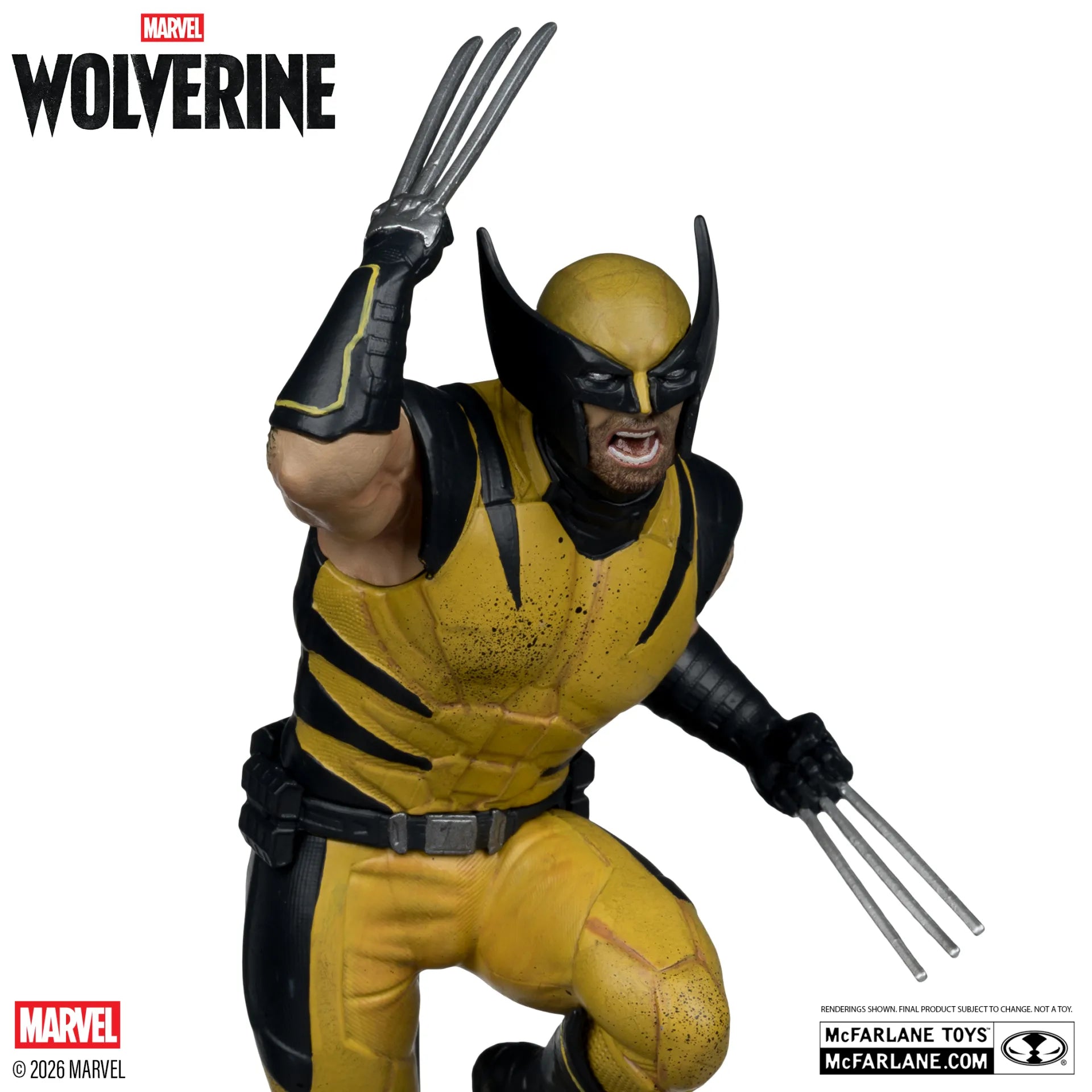 MARVEL GAMES COLLECTION 1:10 WOLVERINE THE GAME Figura