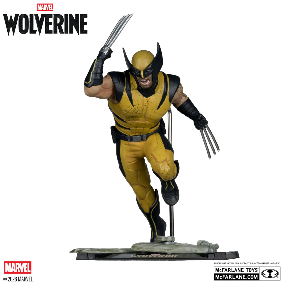 MARVEL GAMES COLLECTION 1:10 WOLVERINE THE GAME Figura